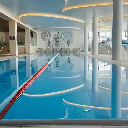 Ferienwohnung Polanki Aqua Industrial Nielimitowany Dostep Do Basenow - Saun - Miejsce Postojowe Free Kolberg Exterior foto